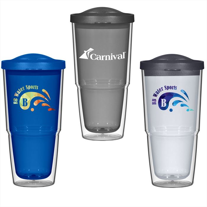 DH5853 24 Oz. Biggie Tumbler With Lid And Custom Imprint